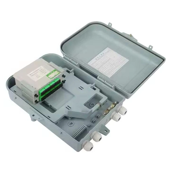 Fiber optic splice boxes are divided into