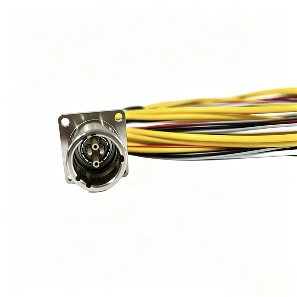 Wiring pin method for distribution box