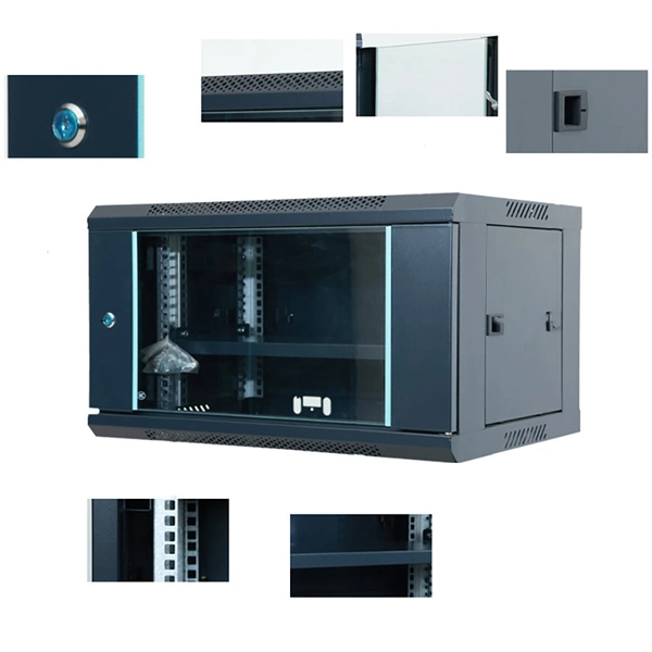Data center network cabinets with a depth of 800mm