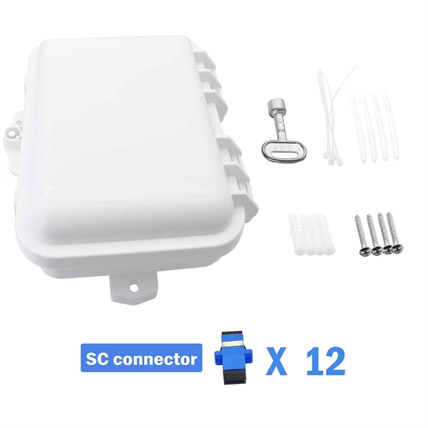 How much attenuation does a single fiber optic cable typically experience