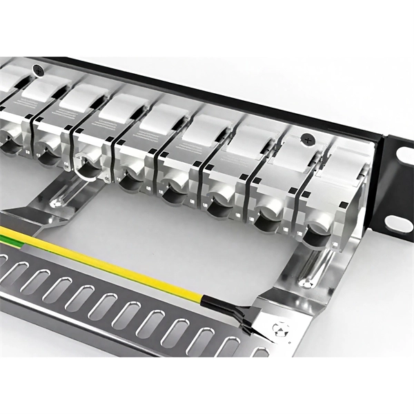 Elevation of the wall-mounted distribution box