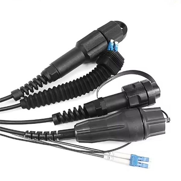 Fiber optic cables are mostly used