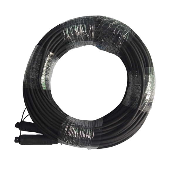 How many cores are best for a fiber optic cable in a splitter