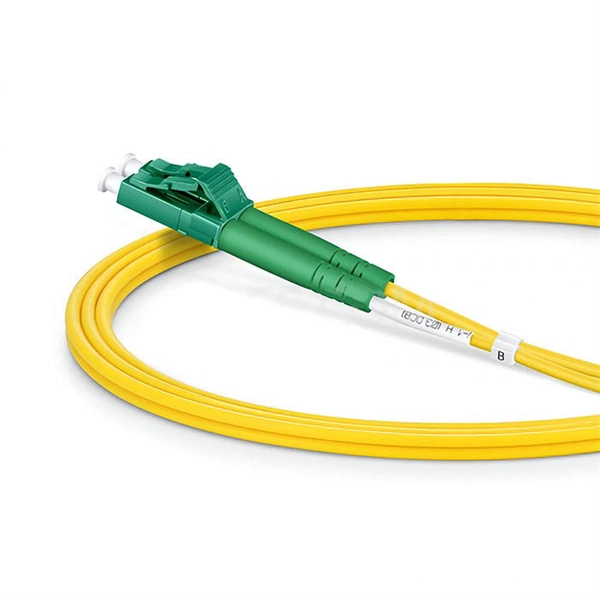 Dark marks appear in the middle of the optical cable splice