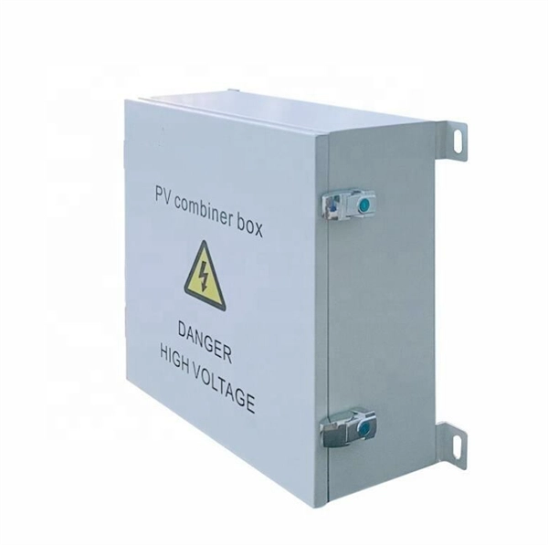 Power distribution box installed against the wall