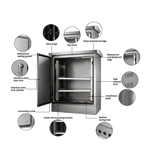 How to install cable tray in low-voltage electrical shaft and its price for server rack installation